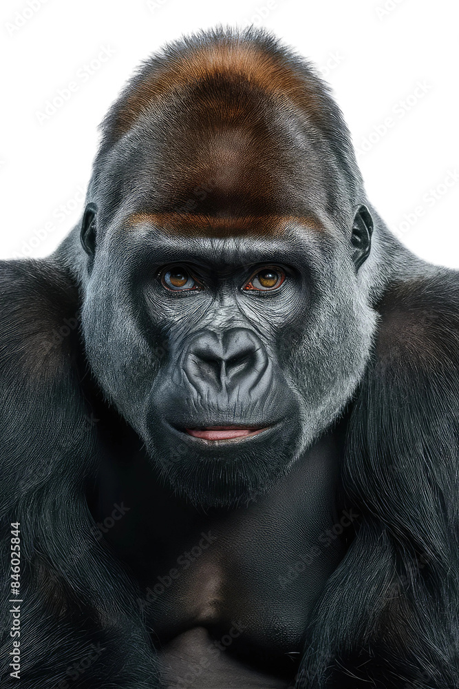 Isolated PNG Ape Wildlife, GENERATIVE AI Isolated PNG Ape Wildlife, GENERATIVE AI