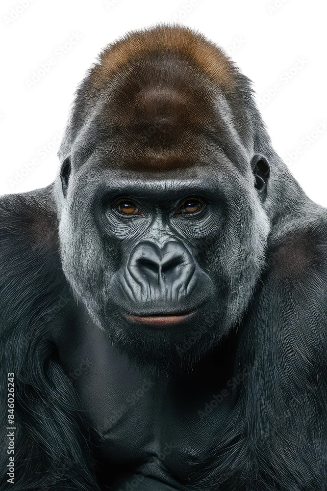 Isolated PNG Ape Wildlife, GENERATIVE AI Isolated PNG Ape Wildlife, GENERATIVE AI