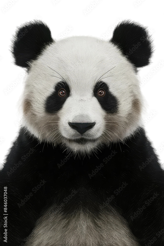 Isolated PNG Panda Wildlife, GENERATIVE AI Isolated PNG Panda Wildlife, GENERATIVE AI