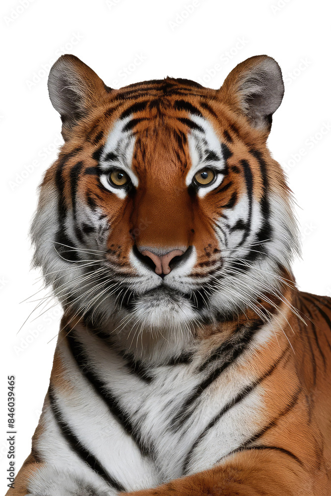 Isolated PNG Tiger Wildlife, GENERATIVE AI Isolated PNG Tiger Wildlife, GENERATIVE AI