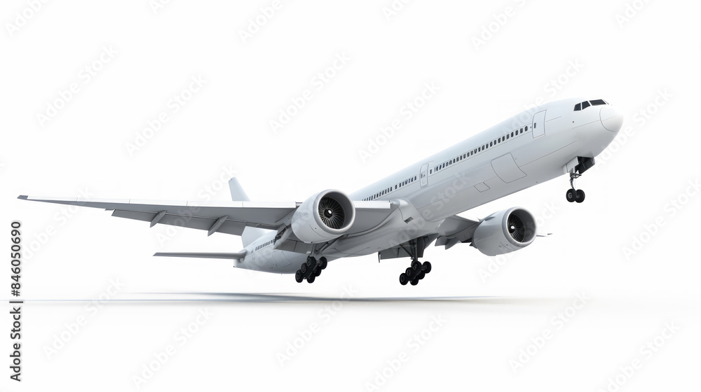 Passenger Plane ready to Take Off Passenger Plane ready to Take Off
