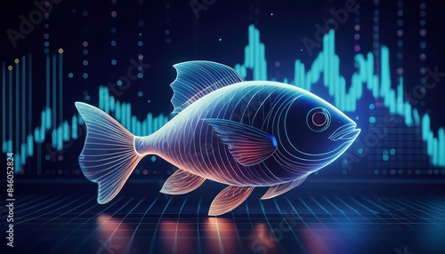 fish and finance metaphor photo