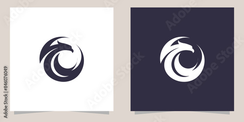 phoenix logo design vector