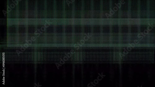 Wallpaper Mural Flickering CRT glitch line artifacts. Digital noise, abstract overlay. Bad connection Torontodigital.ca