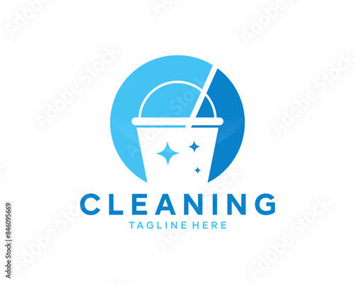 cleaning logo with vector eps. 10
