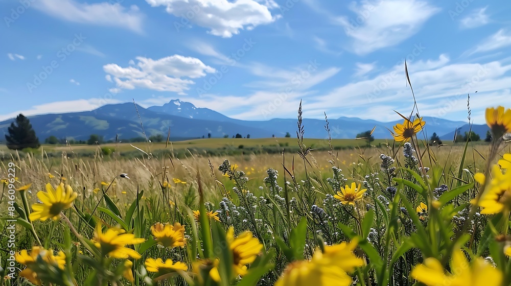 Stunning scenic in bozeman montana