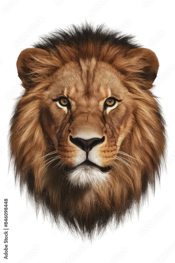 Isolated PNG Lion Wildlife, GENERATIVE AI Isolated PNG Lion Wildlife, GENERATIVE AI