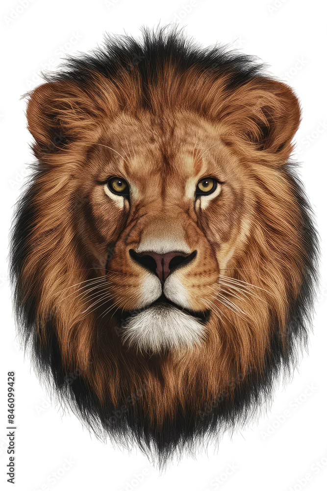 Isolated PNG Lion Wildlife, GENERATIVE AI Isolated PNG Lion Wildlife, GENERATIVE AI