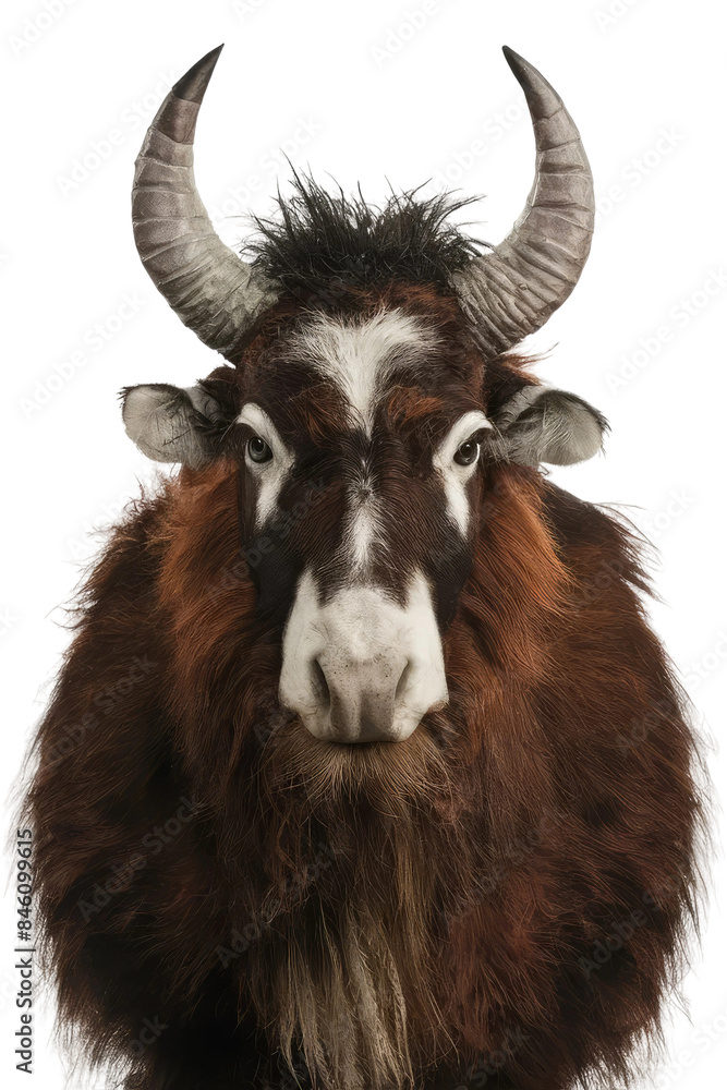 Isolated PNG Goat Wildlife, GENERATIVE AI Isolated PNG Goat Wildlife, GENERATIVE AI