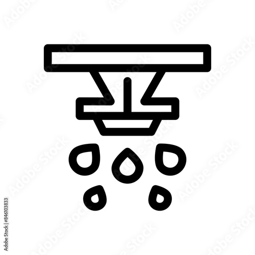 fire sprinkler icon