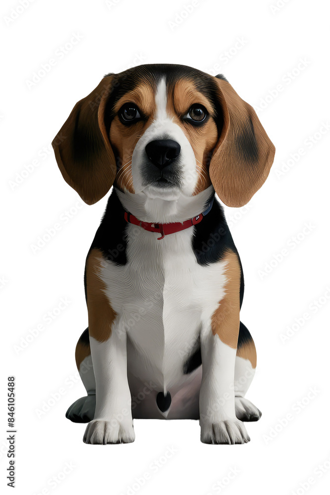 Isolated PNG Cute Dog Breed, GENERATIVE AI Isolated PNG Cute Dog Breed, GENERATIVE AI