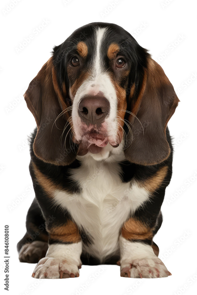 Isolated PNG Cute Dog Breed, GENERATIVE AI Isolated PNG Cute Dog Breed, GENERATIVE AI