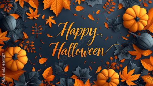 Happy Halloween -  October, Hallows Eve, Spooky, Fall, Autumn photo