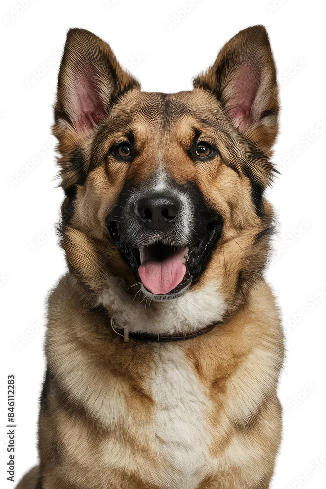 Isolated PNG Cute Dog Breed, GENERATIVE AI Isolated PNG Cute Dog Breed, GENERATIVE AI