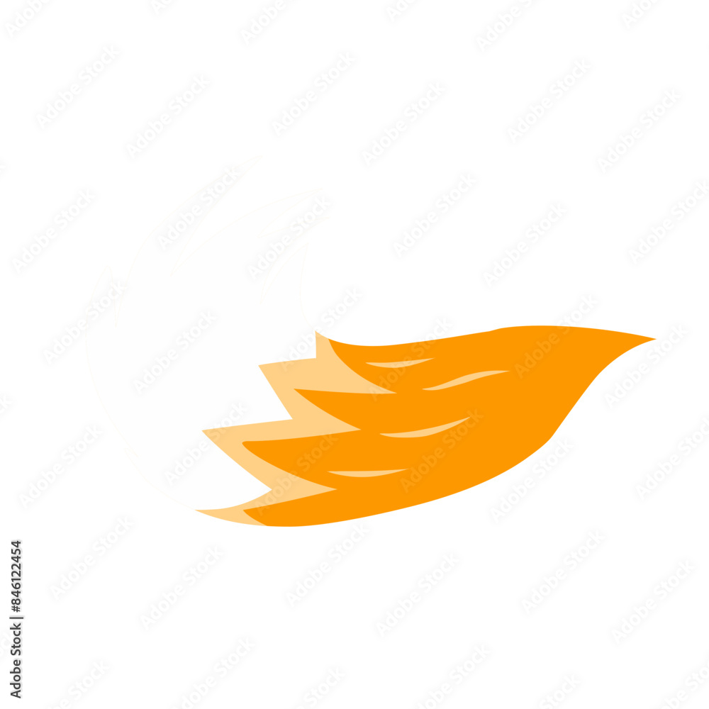 fox tail vector fox tail vector