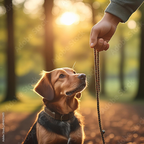 Dog, 강아지, Puppy, 새끼 강아지, Bark, 짖다, Tail, 꼬리, Fur, 털, Paws, 발, Leash, 목줄, Collar, 목걸이, Walk, 산책, Play, 놀다, Fetch, 가져오다, Bone, 뼈, Treats, 간식, Vet, 수의사, Training, 훈련, Obedience, 복종, Loyal, 충성스러운, Friendl photo