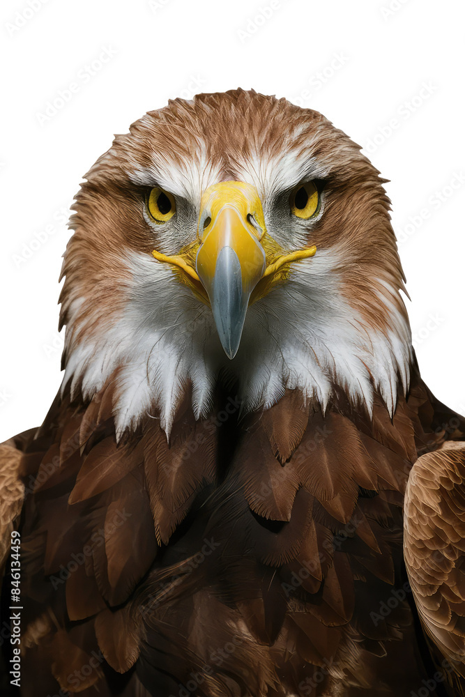 Fototapeta premium Isolated PNG Eagle Bird, GENERATIVE AI