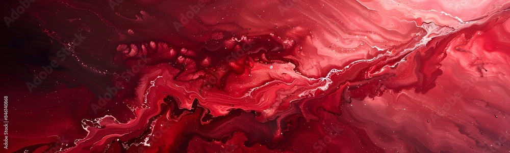 Abstract red paint background. Color gradient texture. Liquid mix fluid blend surface. Acrylic marble effect layer technique Abstract red paint background. Color gradient texture. Liquid mix fluid blend surface. Acrylic marble effect layer technique