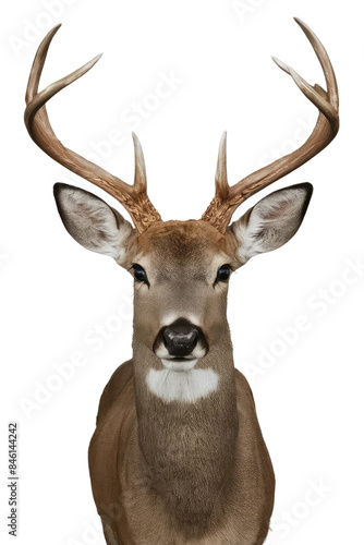 Isolated PNG deer, animal, GENERATIVE AI