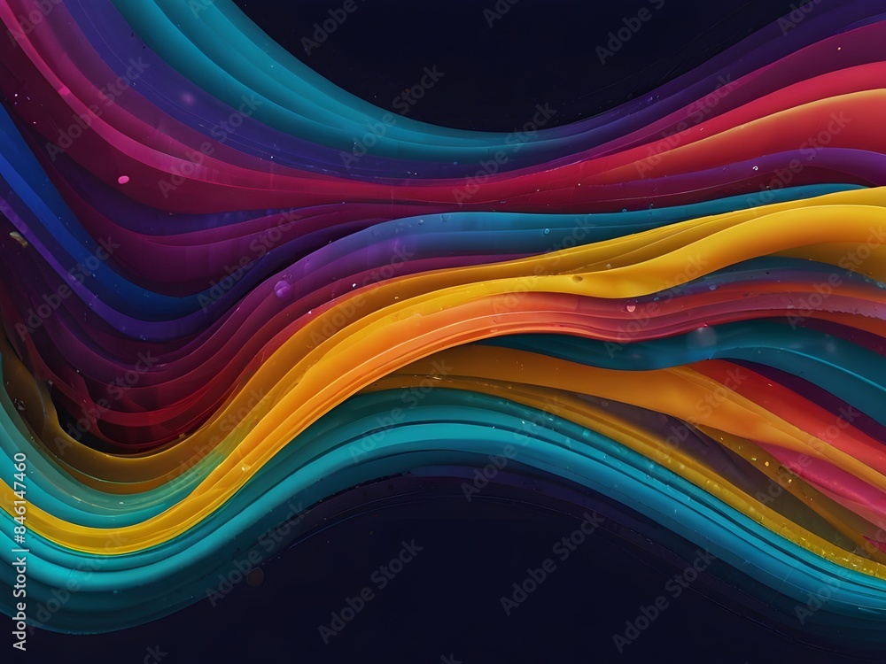 Abstract Liquid Flow Background, generative AI Abstract Liquid Flow Background, generative AI