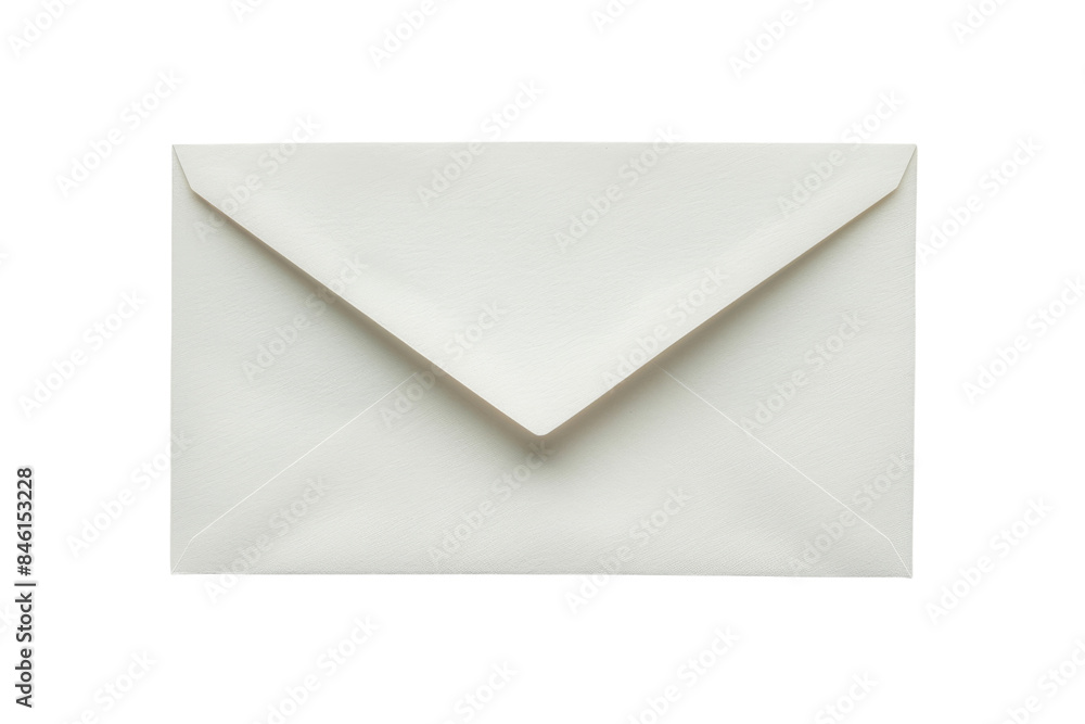 Blank White Envelope isolated on white background Blank White Envelope isolated on white background