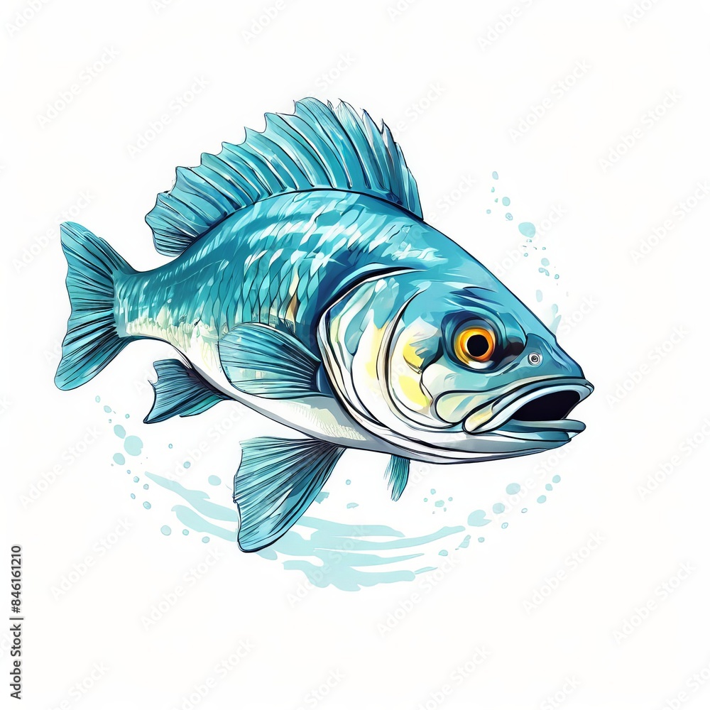 AI Image Generator, Ethereal Aquatic Creature AI Image Generator, Ethereal Aquatic Creature