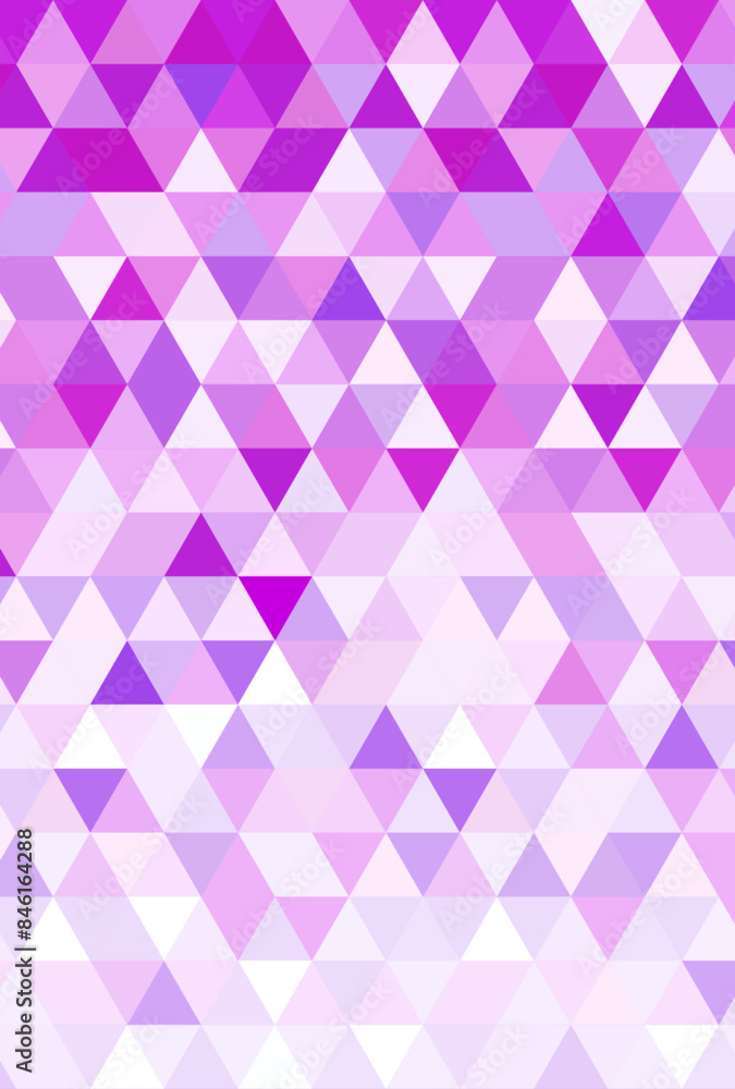 背景イラスト_三角形モザイク_紫 背景イラスト_三角形モザイク_紫
