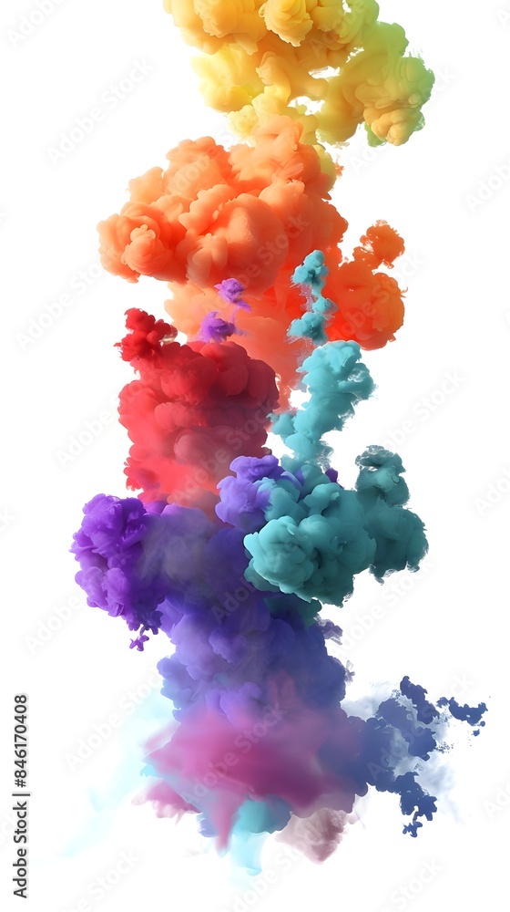 Colored Smoke Graffiti Marks Covert Messaging in Dystopian Future Colored Smoke Graffiti Marks Covert Messaging in Dystopian Future