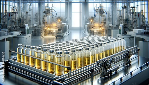 Automated Pharmaceutical Production Line