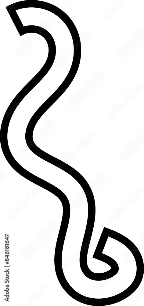 Lines bold curved. Design elements Lines bold curved. Design elements