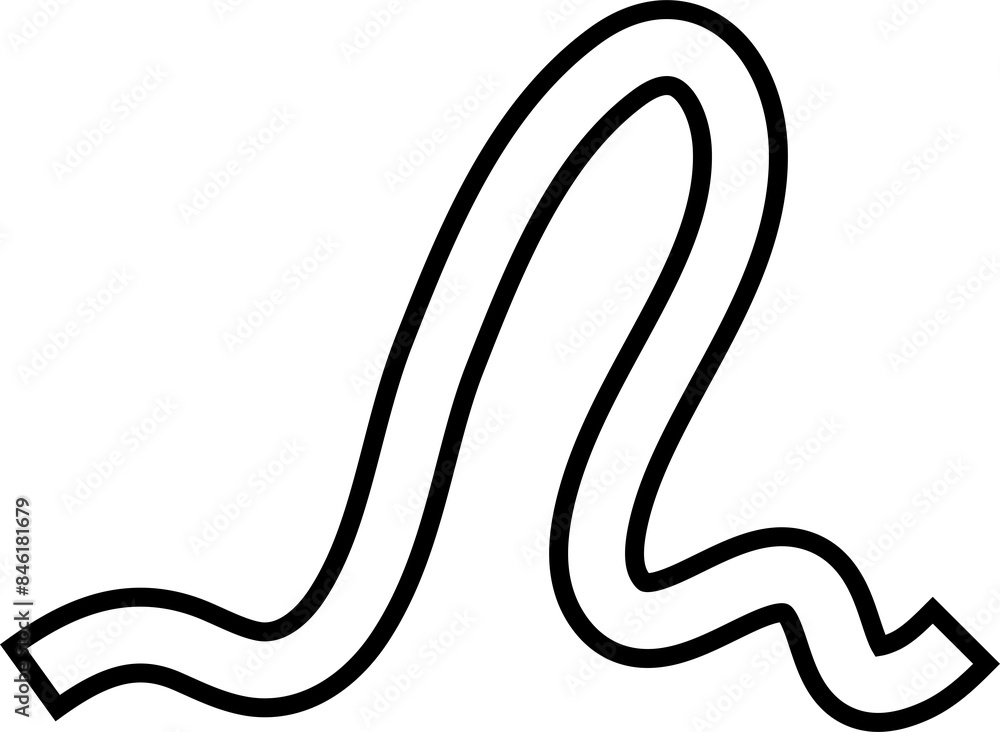 Lines bold curved. Design elements Lines bold curved. Design elements