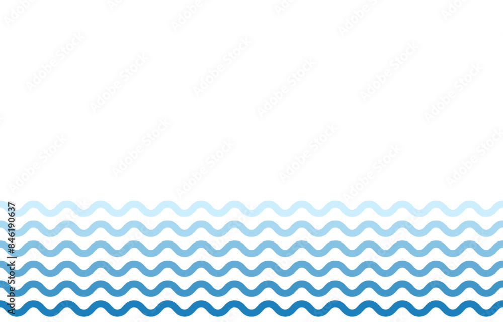Background vector illustration of blue ocean wave layers Background vector illustration of blue ocean wave layers