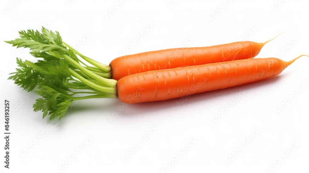 Fresh Carrot on white background, Fresh Carrot on white background,