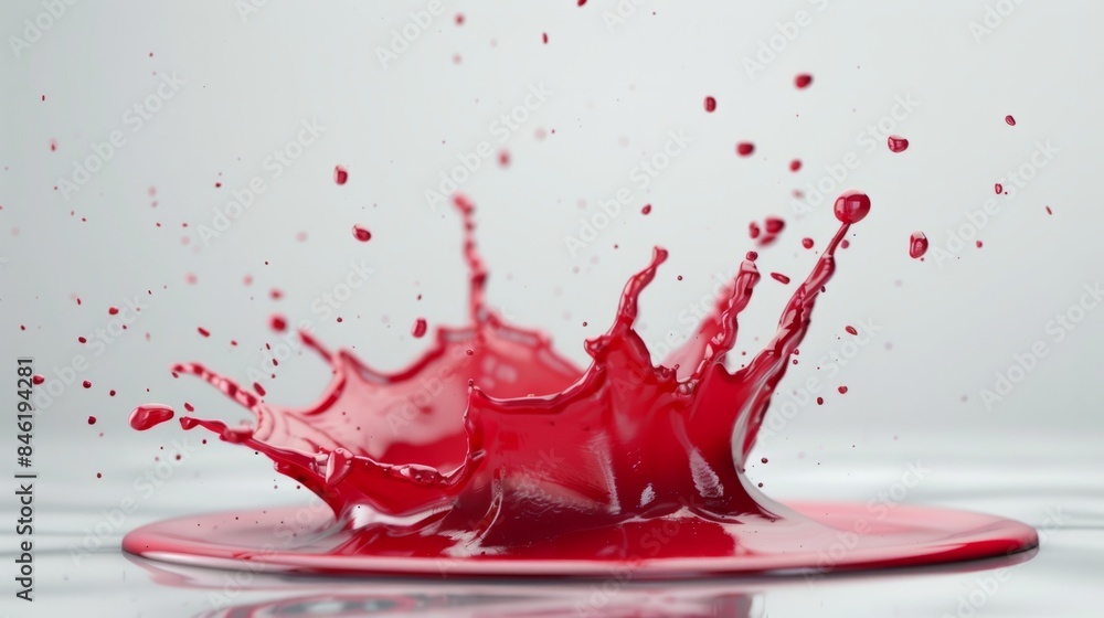 Vibrant color liquid splash generative ai Vibrant color liquid splash generative ai