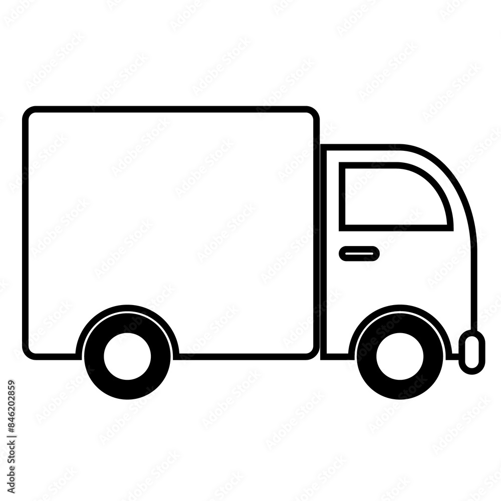 Logistic cars vector illustration isolated on white background. classic modern diseign Logistic cars vector illustration isolated on white background. classic modern diseign