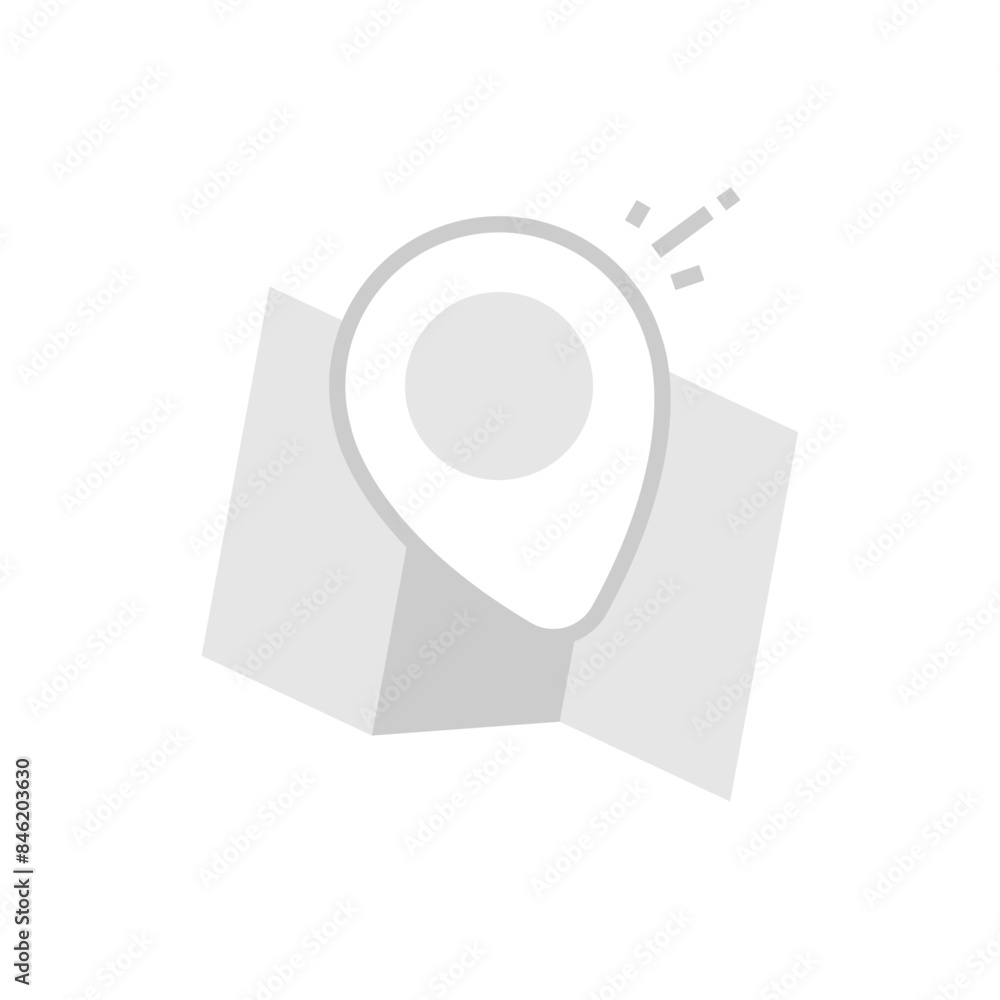 no location service concept illustration flat design. simple modern ...