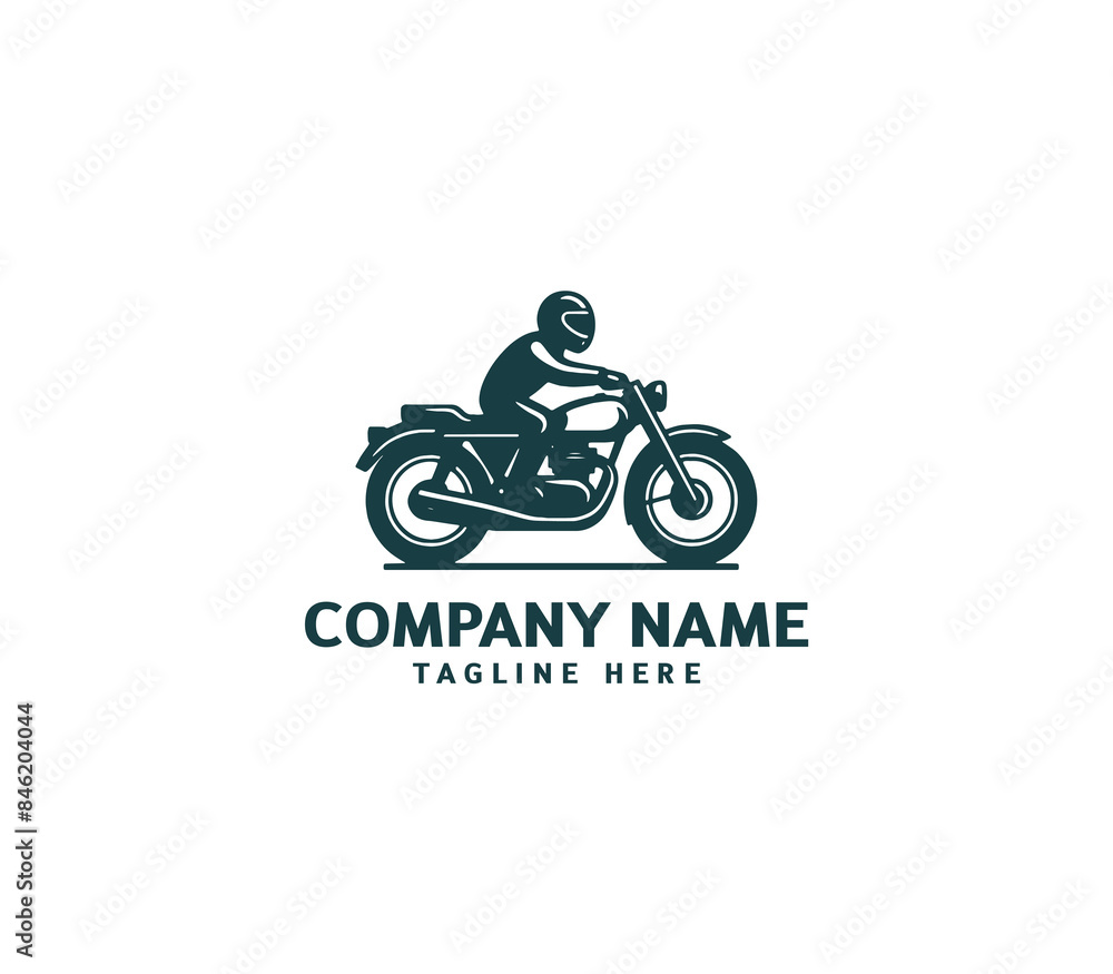 Motorcycle logo vector design. Motorcycle logo concept. Speed bike racer on the sport motorcycle. Motorcycle logo vector design. Motorcycle logo concept. Speed bike racer on the sport motorcycle.