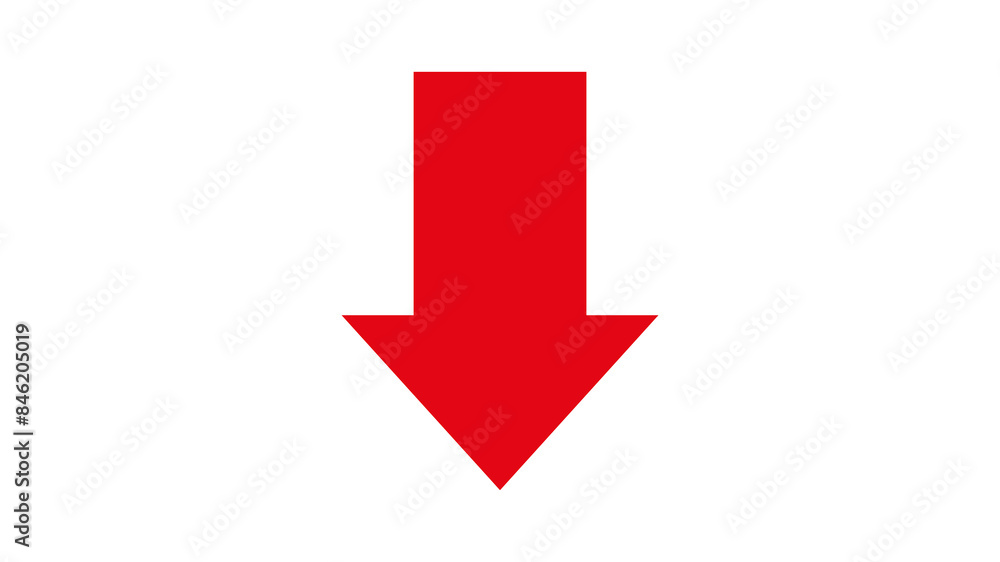 Down arrow sign Down arrow sign
