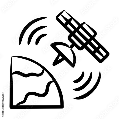 Remote Sensing Icon
