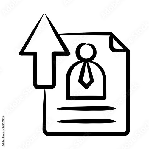 Resume Submission Icon