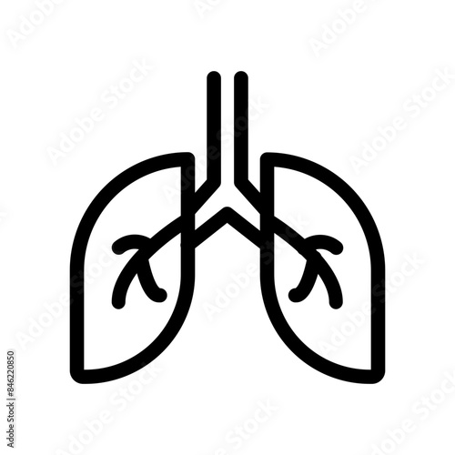 lungs icon photo