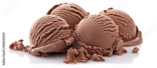 Wallpaper Mural Paraphrased: Enhancing the sentence to make it more compelling and conversational, while keeping the essence - Chocolate ice cream Torontodigital.ca