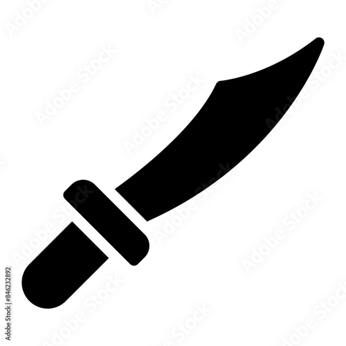 weapon glyph icon