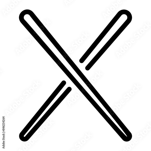 stick line icon