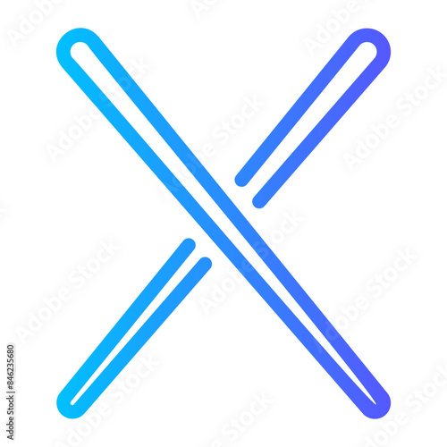 stick gradient icon