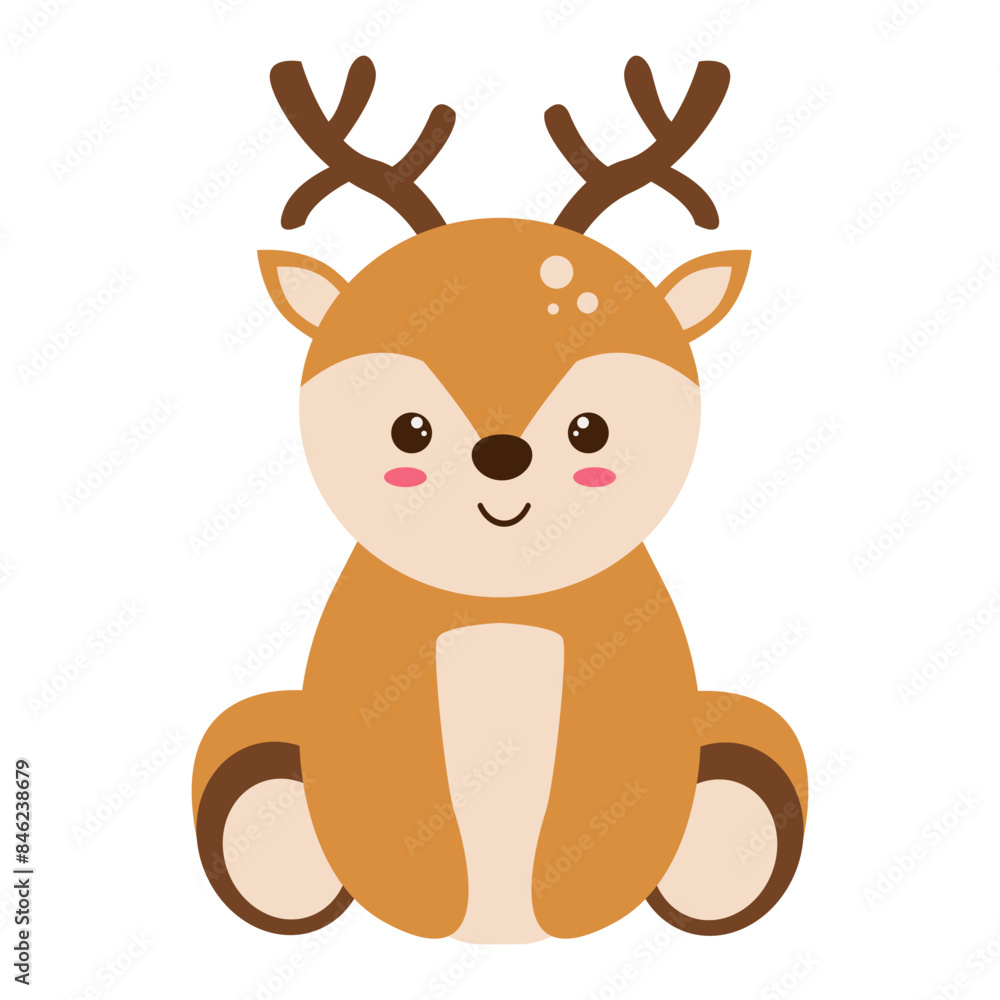 Cute Wildlife Diversity Character. Isolated Vector Illustration. Cute Wildlife Diversity Character. Isolated Vector Illustration.