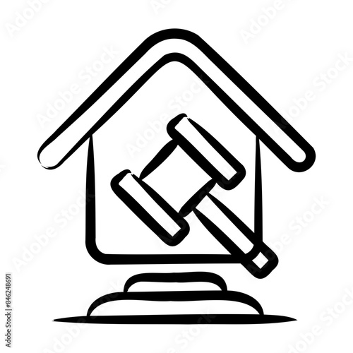 Real Estate Attorney Icon