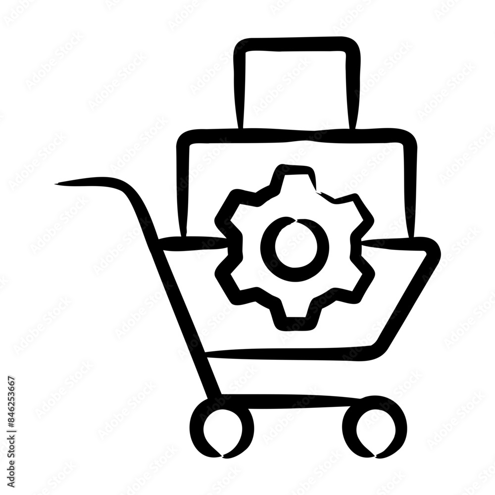 Obraz premium Procurement Icon