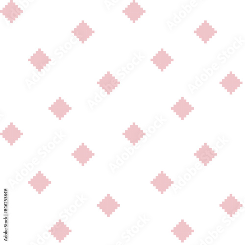 Pastels Textured Fair Isle Seamless Pattern Design