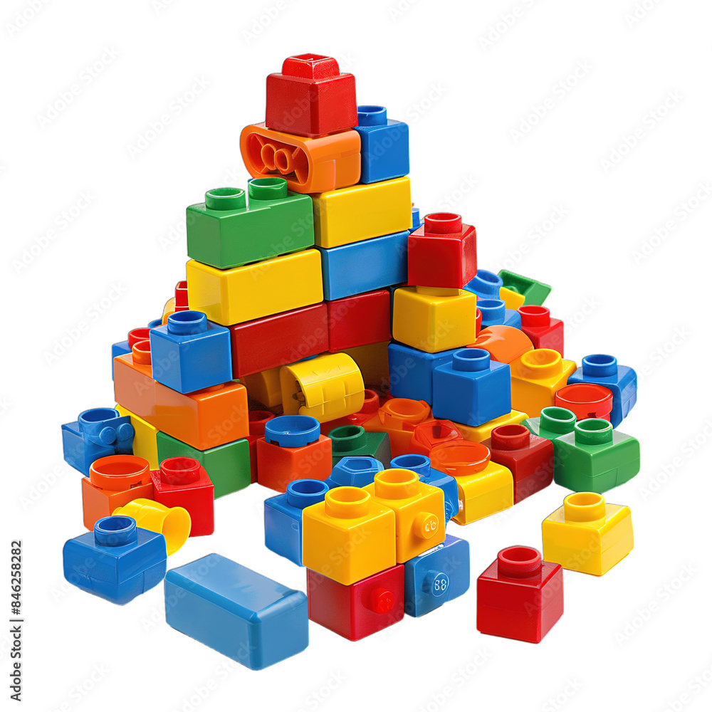 blocks isolated on white blocks isolated on white